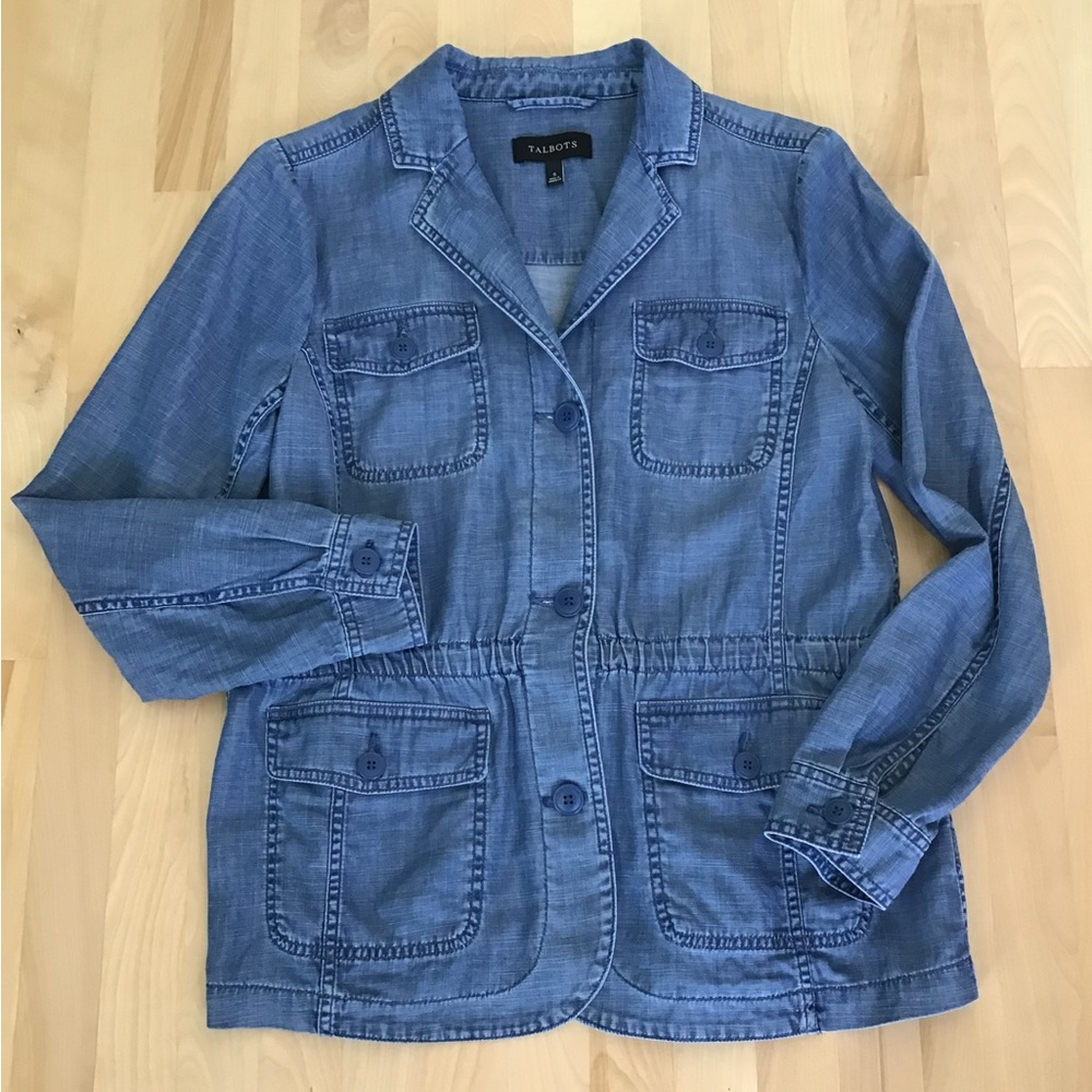 🆕 Linen/Lyocell Jacket 🩵 - Picture 1 of 7